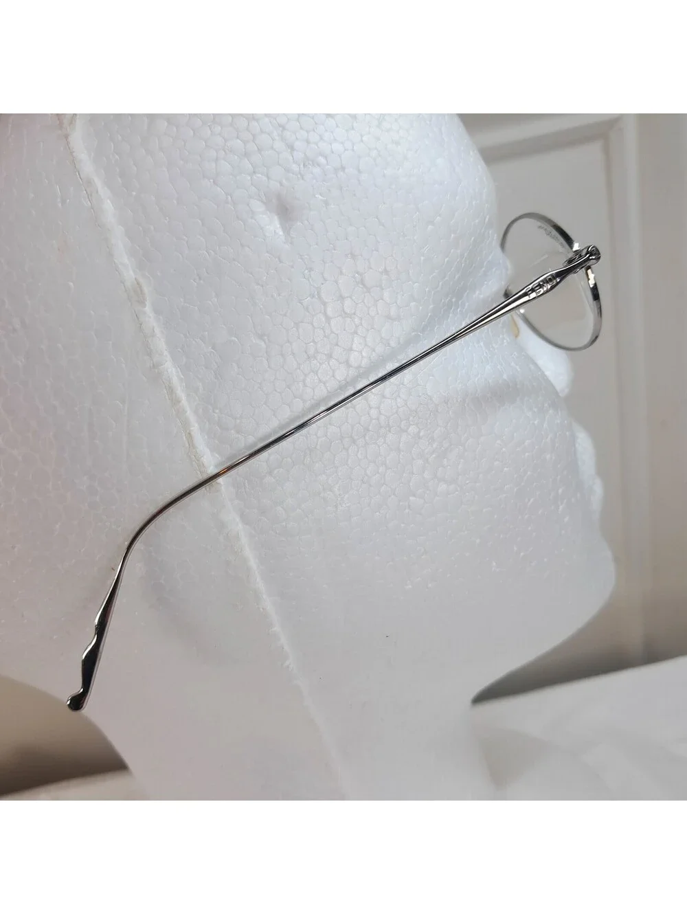 Fendi Eyeglasses Eye Glasses Frames F512 palladium Italy 46-19-130 oval silver